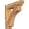 Ekena Millwork Westlake Slat Rough Sawn Outlooker, Western Red Cedar, 6"W x 22"D x 22"H OUT06X22X22WTL06RWR - alternate 1